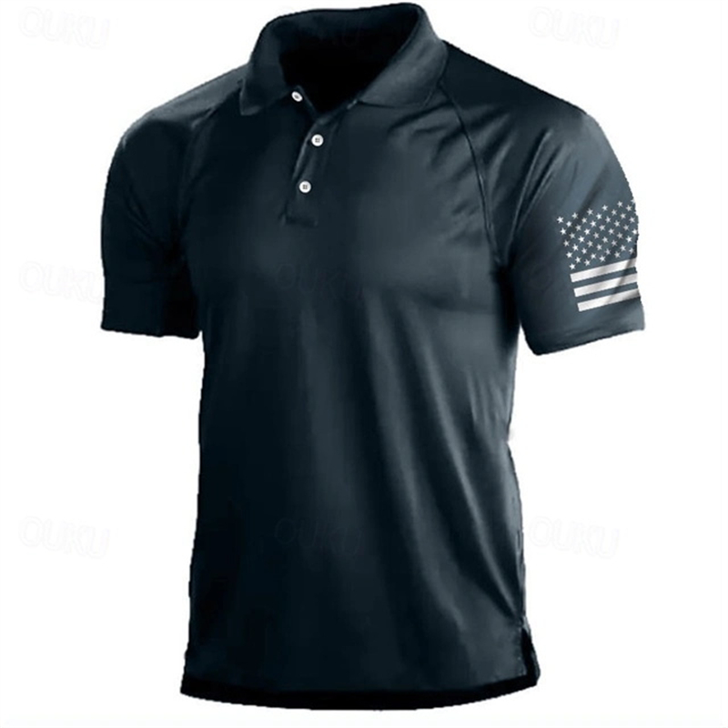 Golf Equipment Cheap - Camisa polo masculina com estampa 3d,