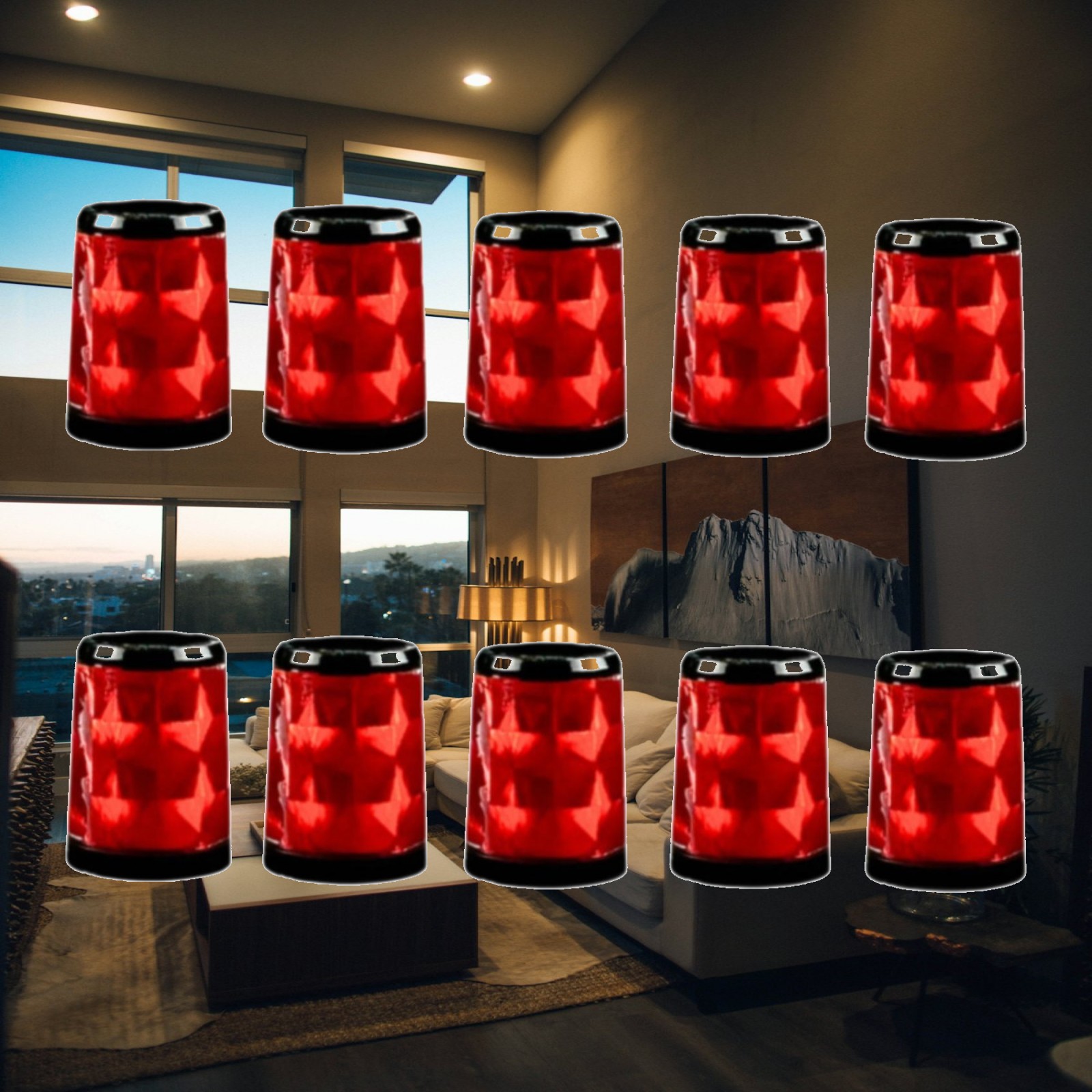 Golf Club Iron Set - Conjunto de Capas Plásticas para Ponta