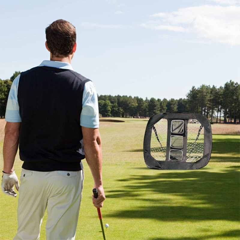 Practice Net Hitting - Rede de lascar golfe dobrável para