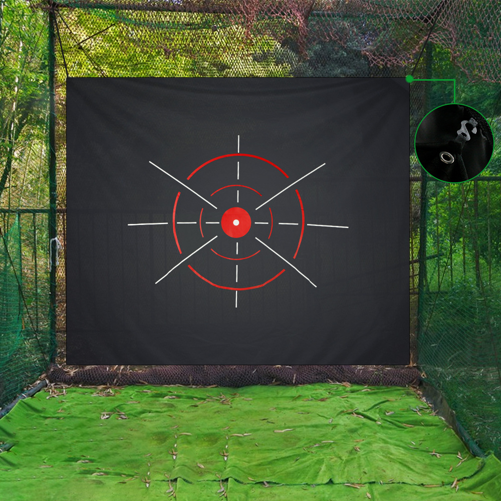 Golf Target Cloth Hitting Net, - Practice Net Hitting avaliação e preço