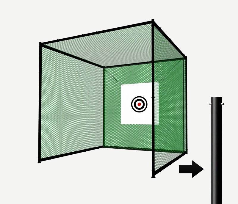 Gaiola de treino para golfe, e - Practice Net Hitting avaliação e preço