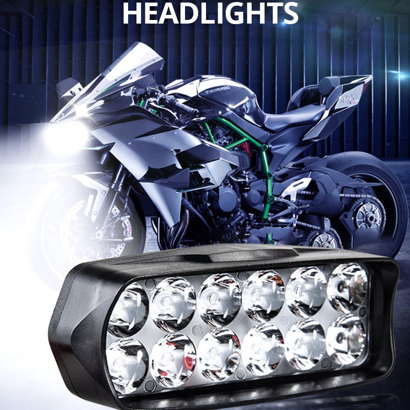 Spot Head Light para motocicle - Head Racket Boom avaliação e preço