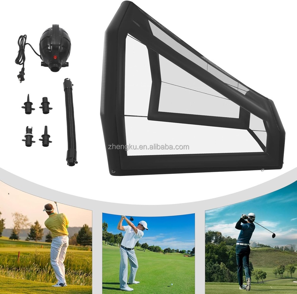 Rede inflável da gaiola da red - Practice Net Hitting avaliação e preço